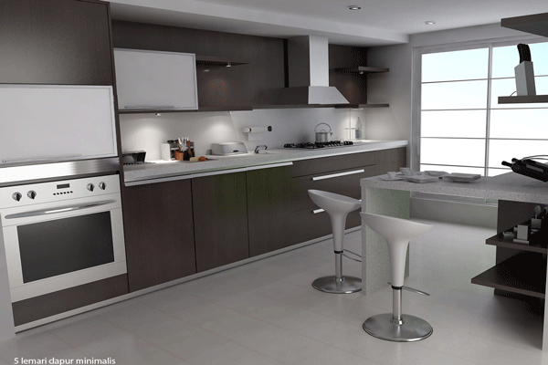 desain dapur minimalis