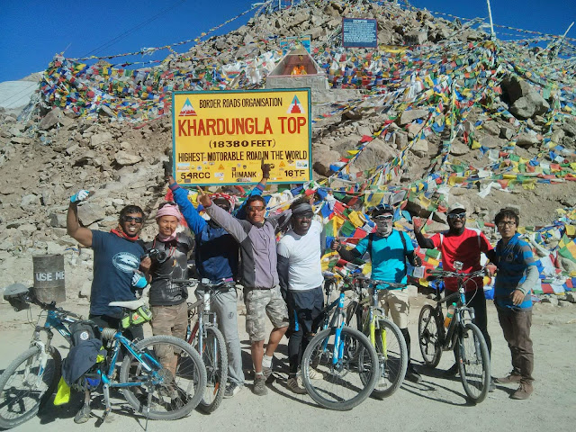 Ladakh bike trip, Ladakh cycling