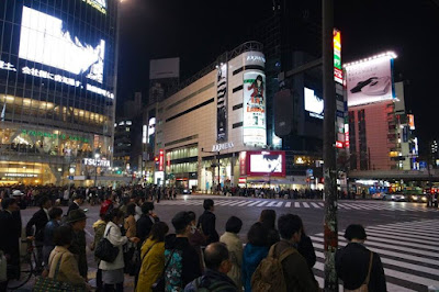 Shibuya Crossing at Tokyo Japan