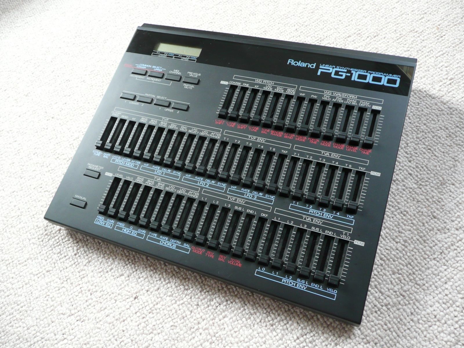 MATRIXSYNTH ROLAND D50 VINTAGE SYNTHESIZER & PG1000 PROGRAMMER w