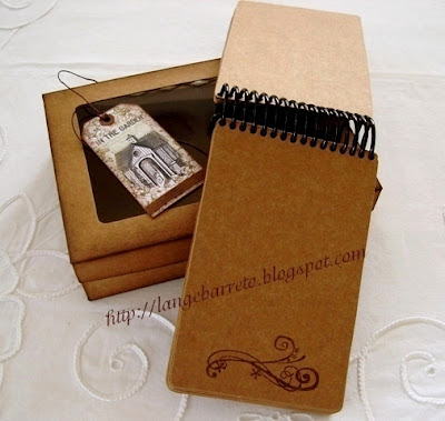 Mini álbum scrapbook