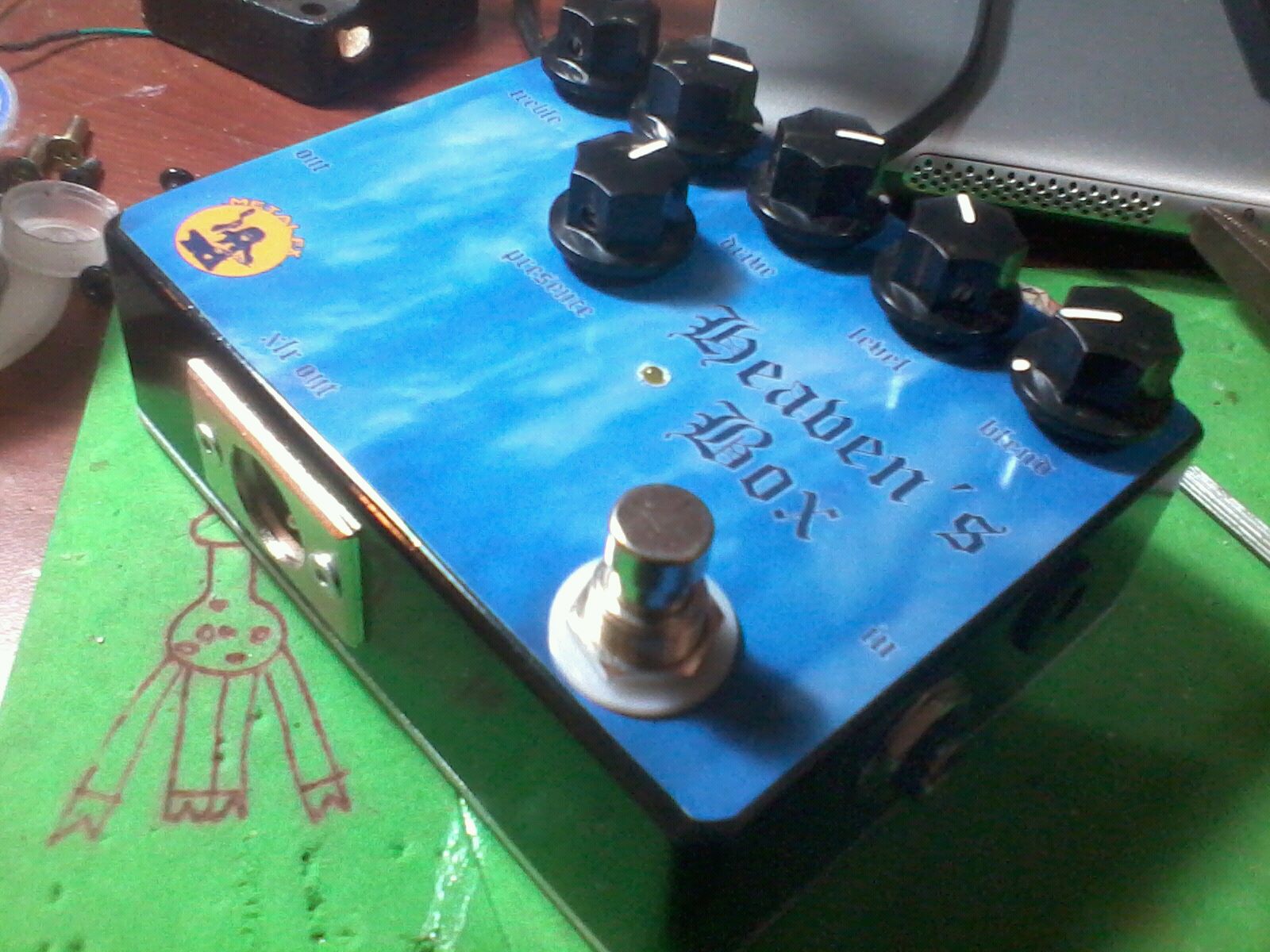 Metal fx and pedalboards Bass driver