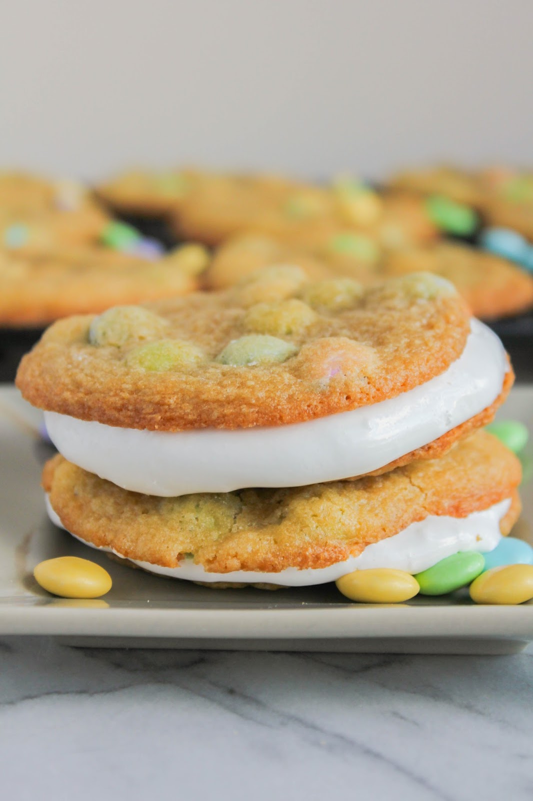 M&M's® Marshmallow Cream Cookie Sandwiches