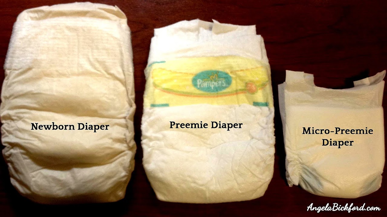 premature baby diapers pampers