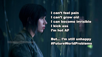 Awww, pity you. ghost in the shell live action movie major meme