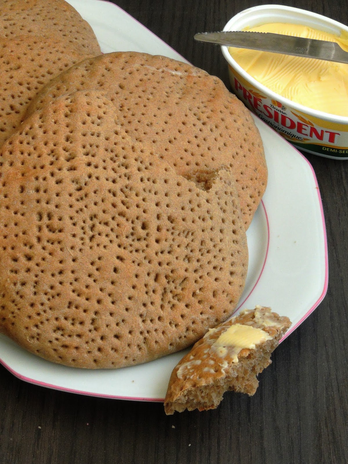 Priya's Versatile Recipes Hönökaka/Swedish Flatbread/Isle of Hönö