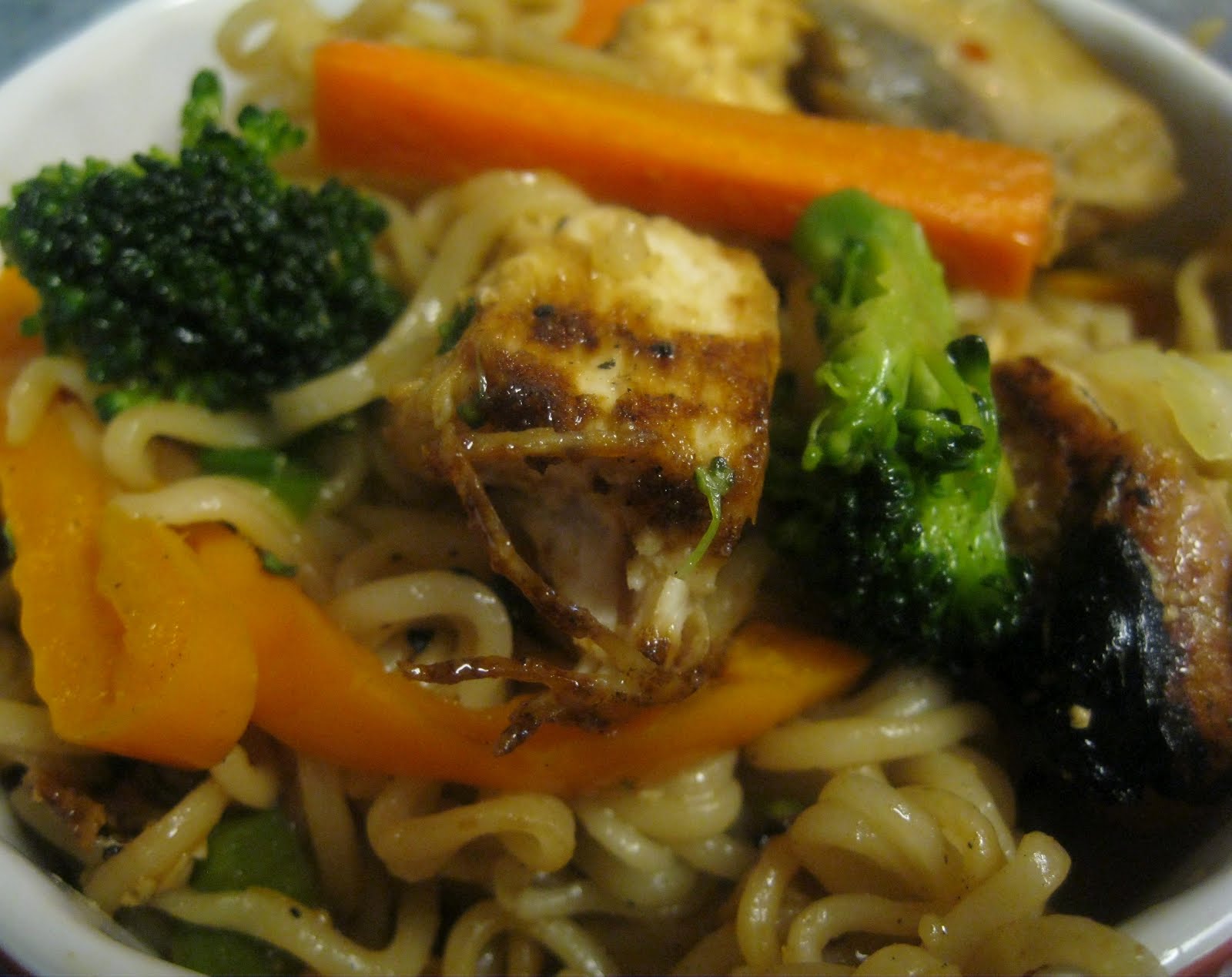 tip garden quick ramen stir fry