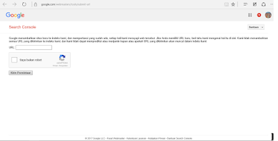 Submit Url Postingan