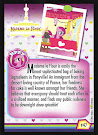 My Little Pony Madame le Flour Series 2 Trading Card