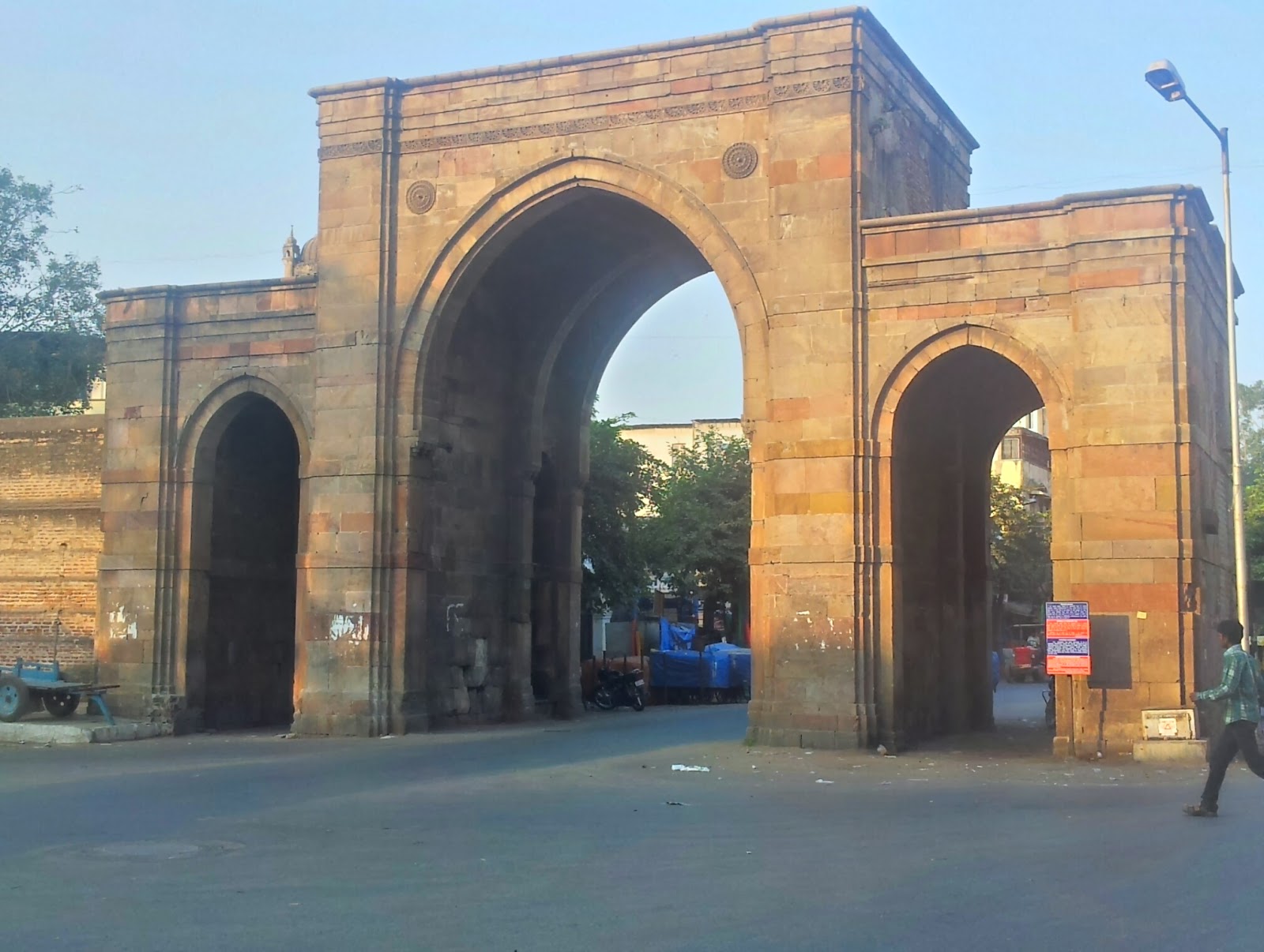 Gates of Ahmedabad timehonored historical monuments, Gujarat