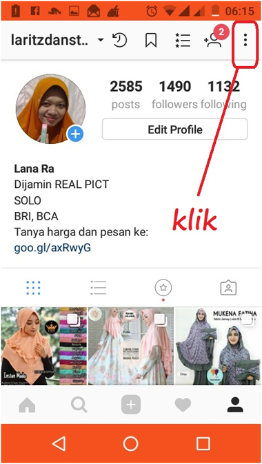 menonaktifkan pemberitahuan/notif Instagram menonaktifkan pemberitahuan/notif Instagram