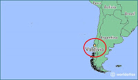 Fuente: https://www.worldatlas.com/sa/cl/lr/where-is-valdivia.html Ubicación de Valdivia
