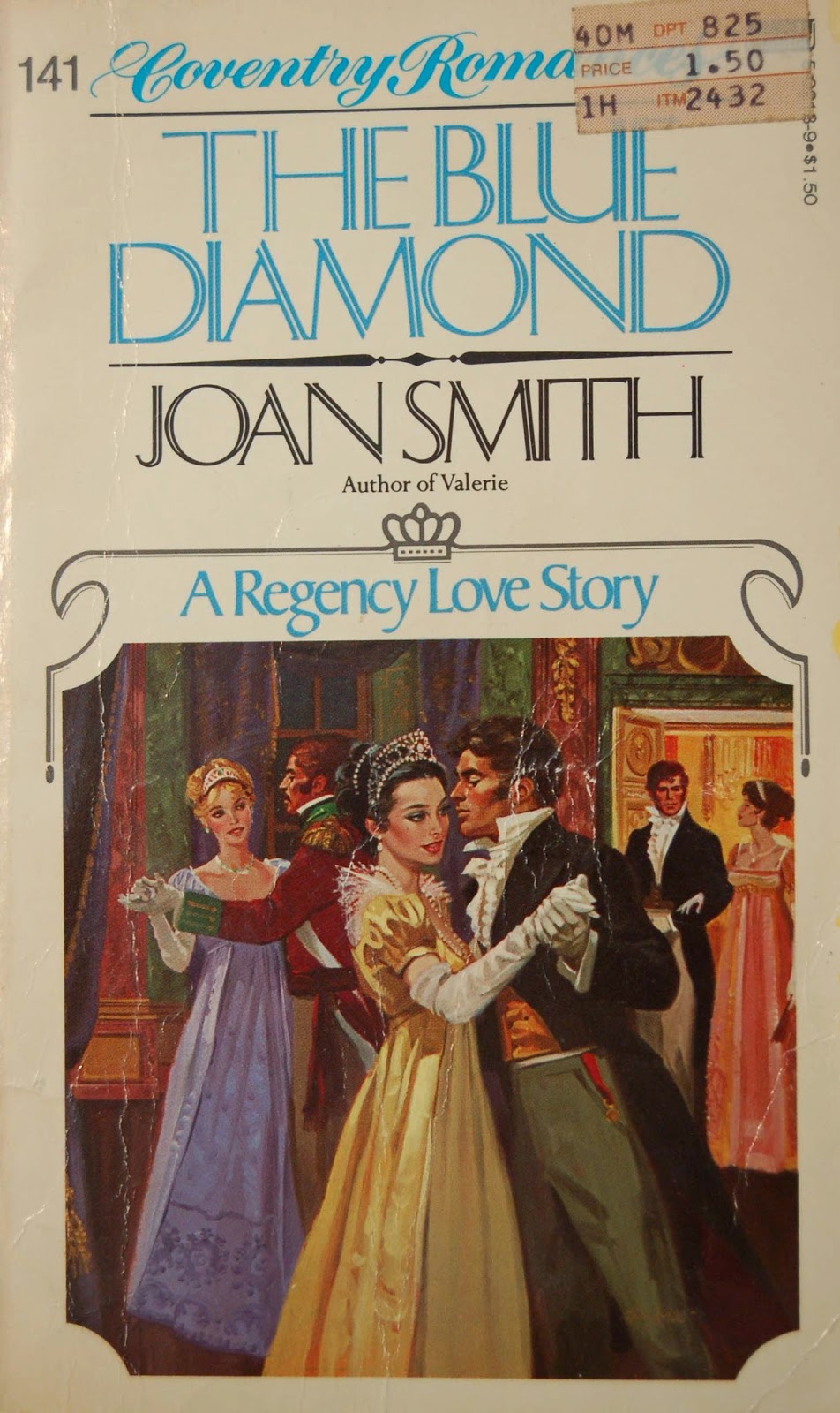Allan Kass, Illustrator of Book Covers: Joan Smith: The Blue Diamond
