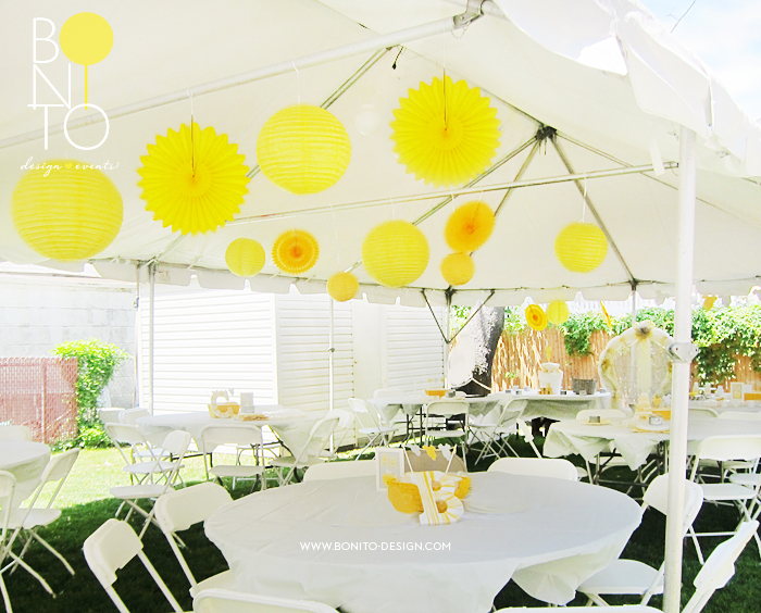 BONITO DESIGN BLOG :: HELEN GUZMAN: Yellow & Gray Chevron Baby Shower