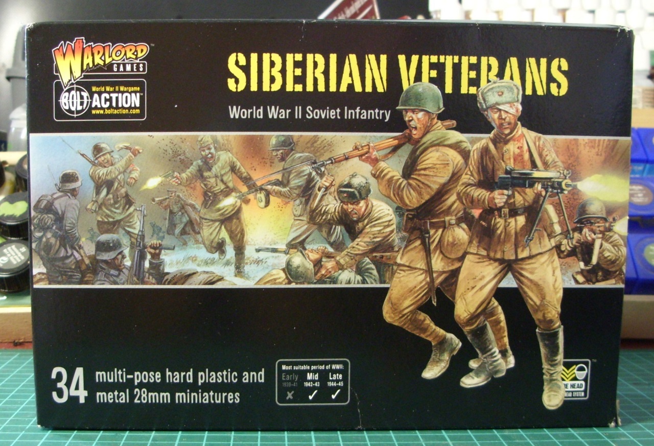 Warlord Games BNIB Siberian Veterans WGB-RI-03 