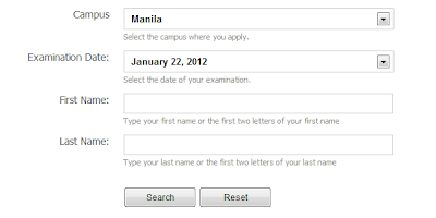TUP Entrance exam result 2012-2013 - | Entranceuniversity