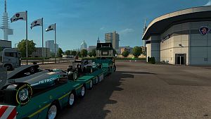 Trailer Mercedes AMG Petronas Formula One Team Trailer Mercedes AMG Petronas Formula One Team
