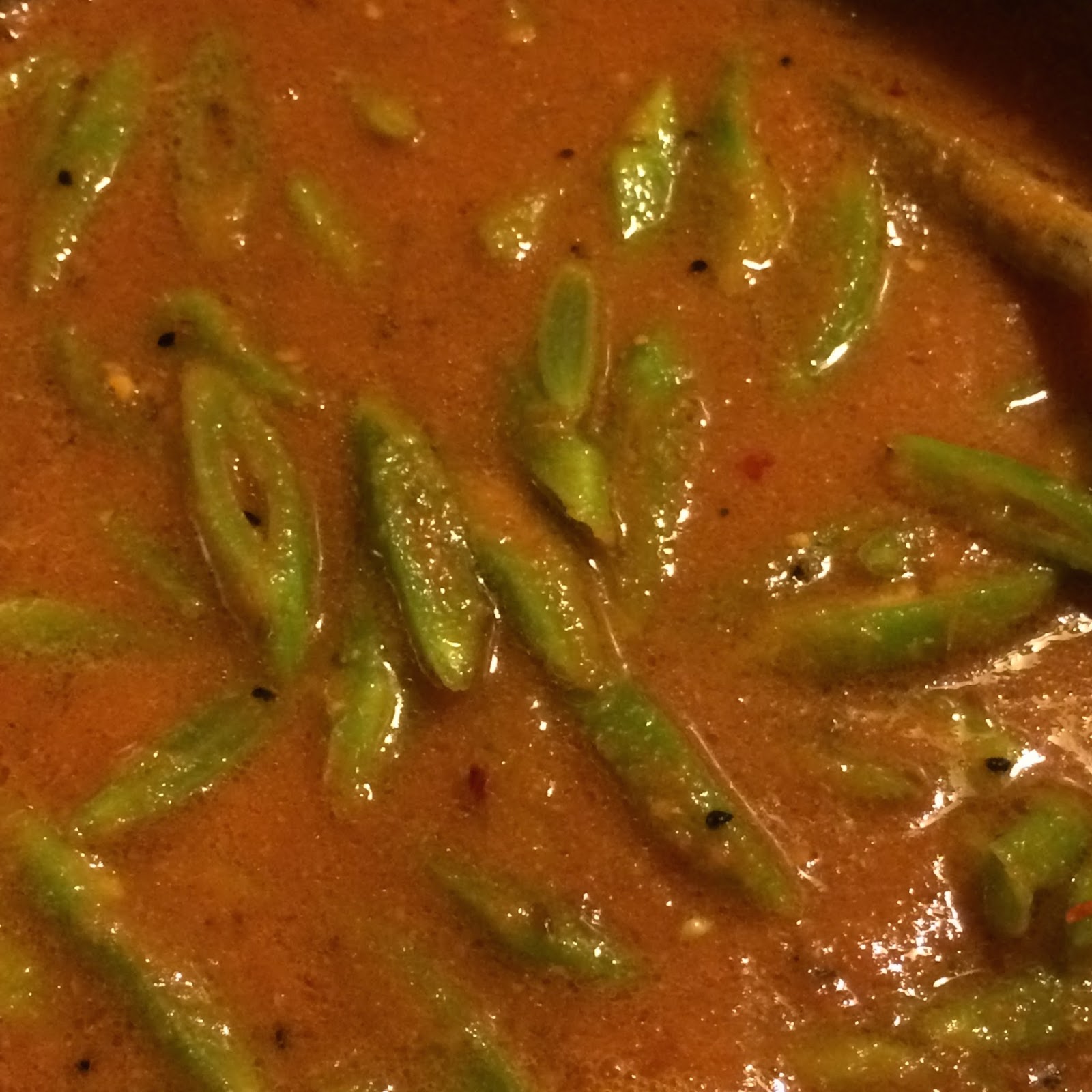 Madhur Jaffrey’s Green Bean Curry