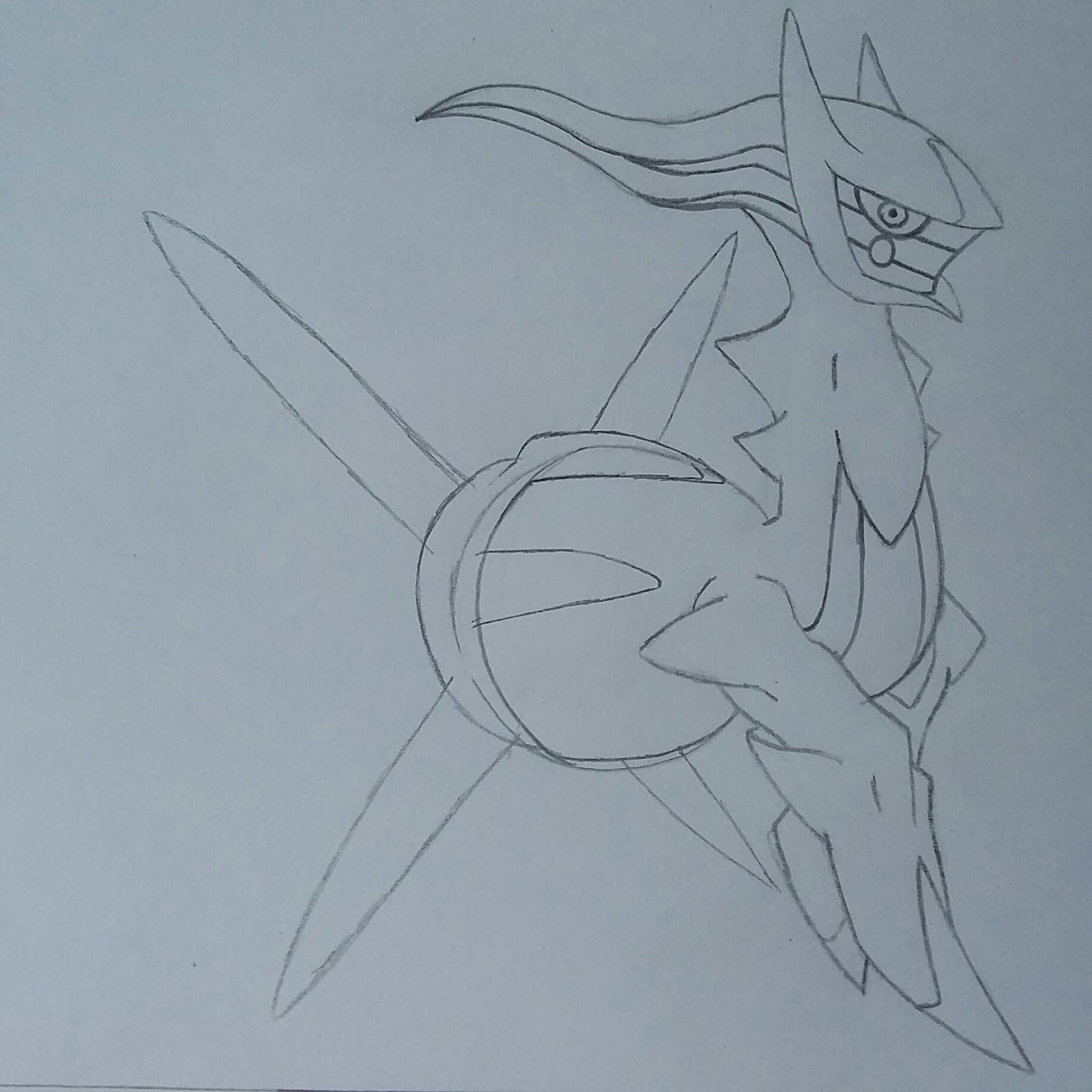 Tutorial de Desenho Arceus