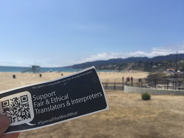 Fair & Ethical Translators and Interpreters, Sticker Tagging Campaign via www.elingual.net