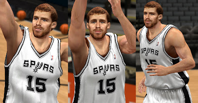 NBA 2K13 Matt Bonner Cyberface NBA2K Patches