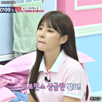 어제 아이돌학교 이새롬, 이해인.gif | 인스티즈