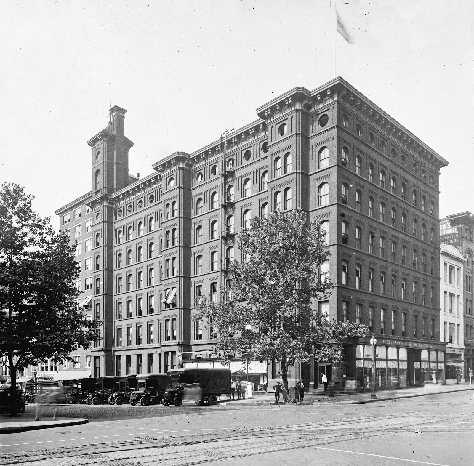 Streets Of Washington W B Moses Sons Once Washington S