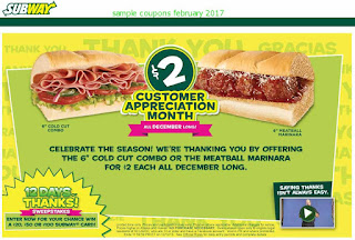 Subway coupons february 2017 Subway coupons february 2017