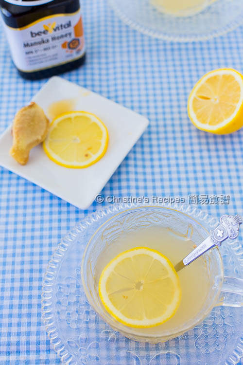 Lemon Ginger Honey Tea03