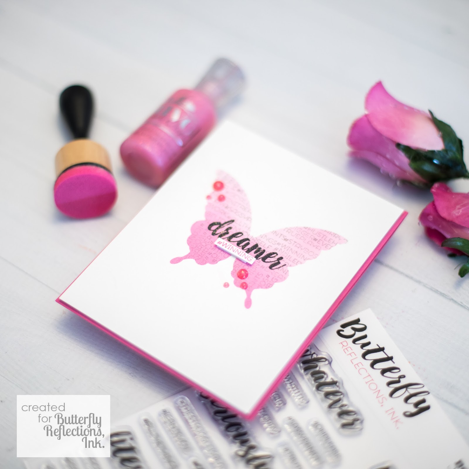 Butterfly Reflections, Ink. Hashtag Winning