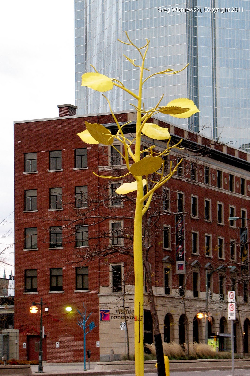 Looking around London Metal Trees of the Carolinian Forest Thumbnail