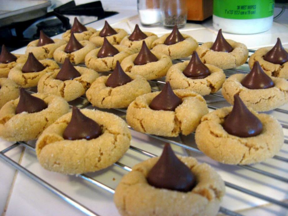 Peanut Butter Blossoms Fresh from the...