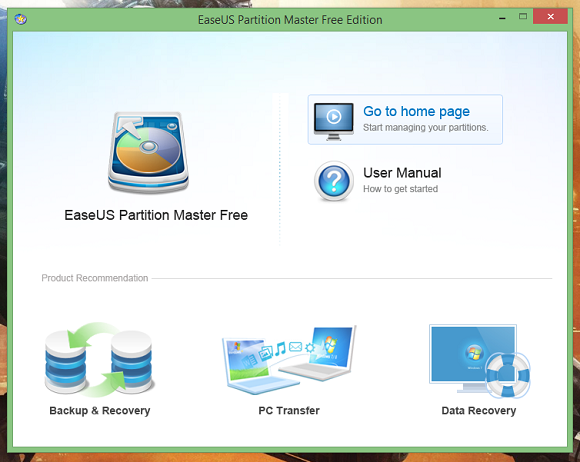 EaseUS Partition Master Free software partisi hardisk terbaik