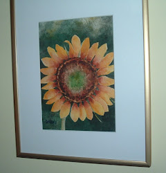 sunflower masa diana davis watercolor