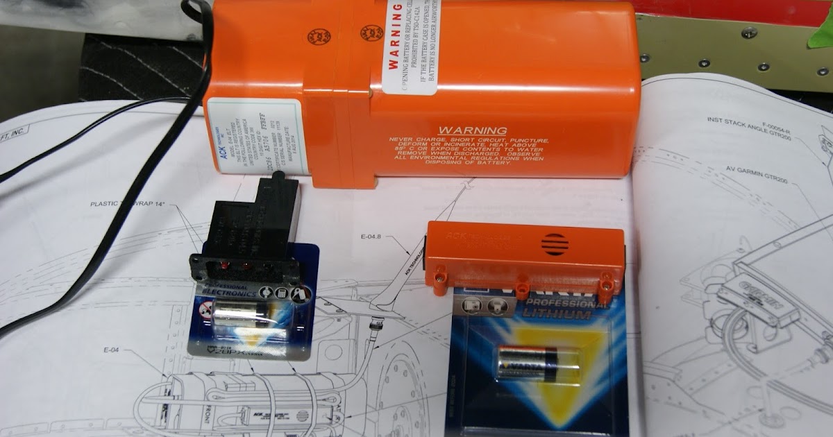 Ack E-04 Elt Manual
