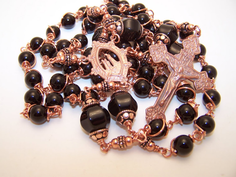 No. 125.  New! Rosary Of Our Lady Of La Salette- Copper Collection