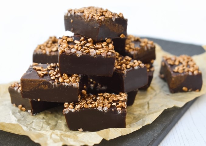 Easy 3 Ingredient Chocolate Fudge