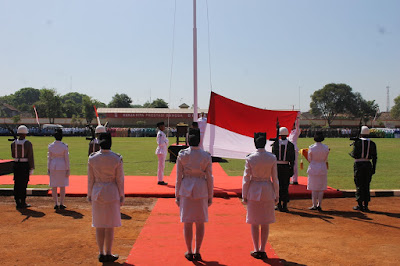 DANDIM SRAGEN PERINGATI HUT RI KE-73 DI STADION TARUNA
