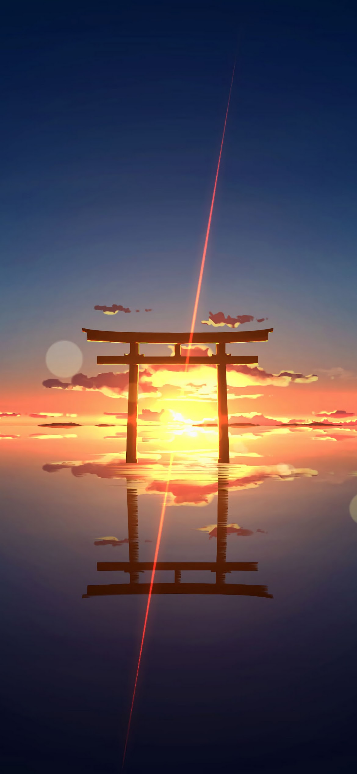 Download Torii Gate Anime Wallpaper