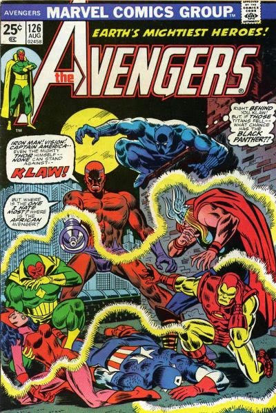 Avengers #126, Klaw