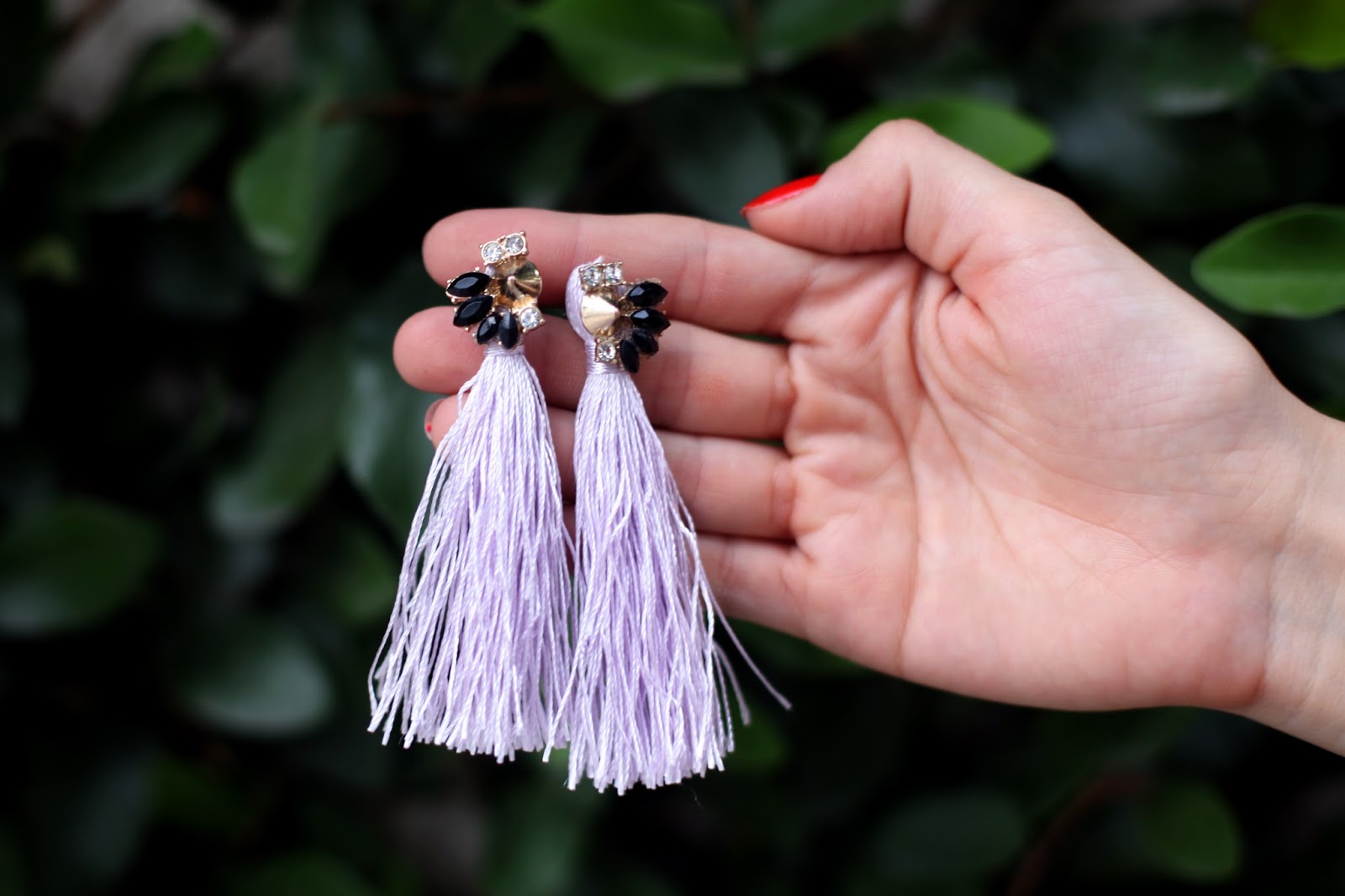DIY Statement Tassel Earrings