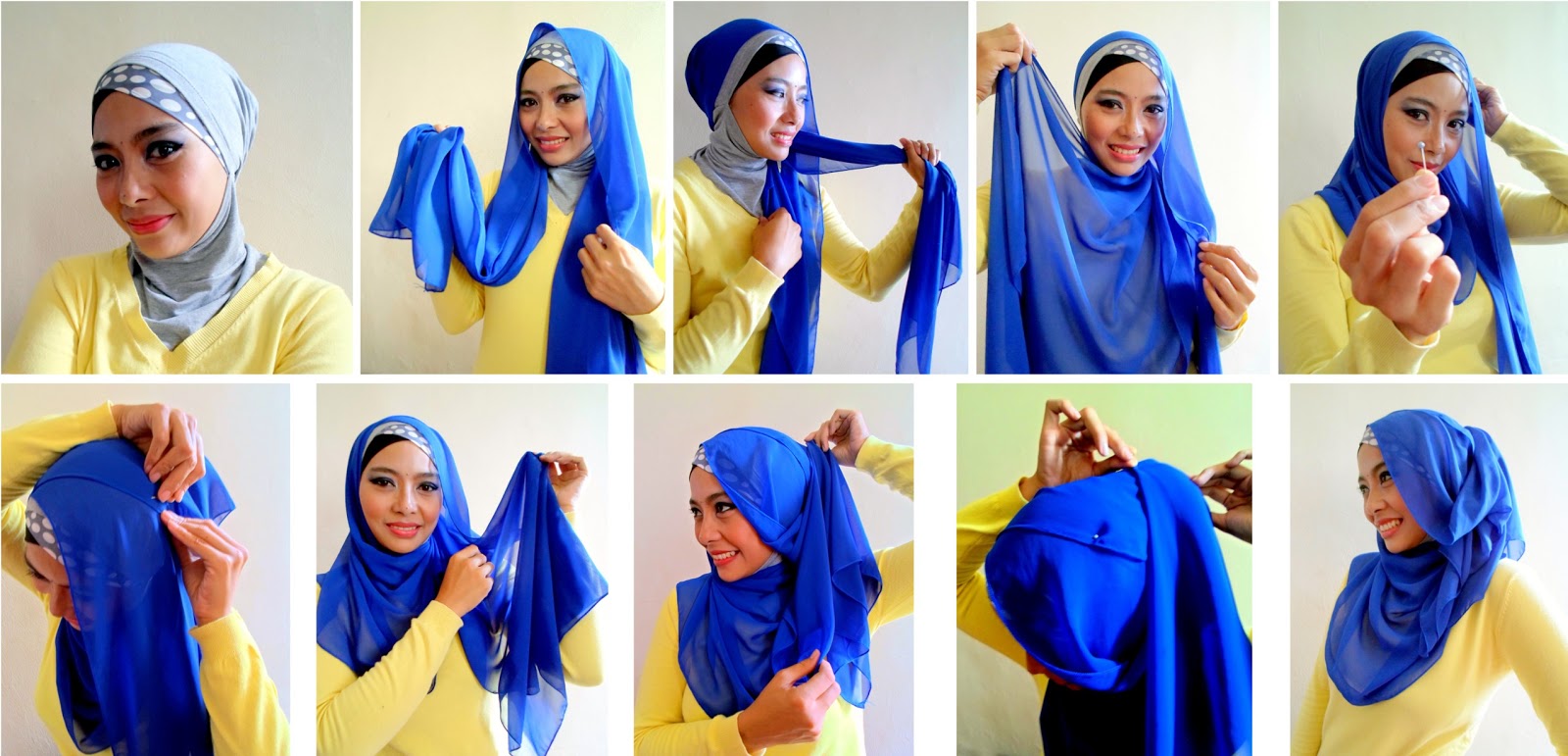 Tutorial Hijab Disertai Panduan Tulisan Tutorial Hijab Disertai Panduan Tulisan