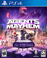 Agents of Mayhem Game Cover PS4