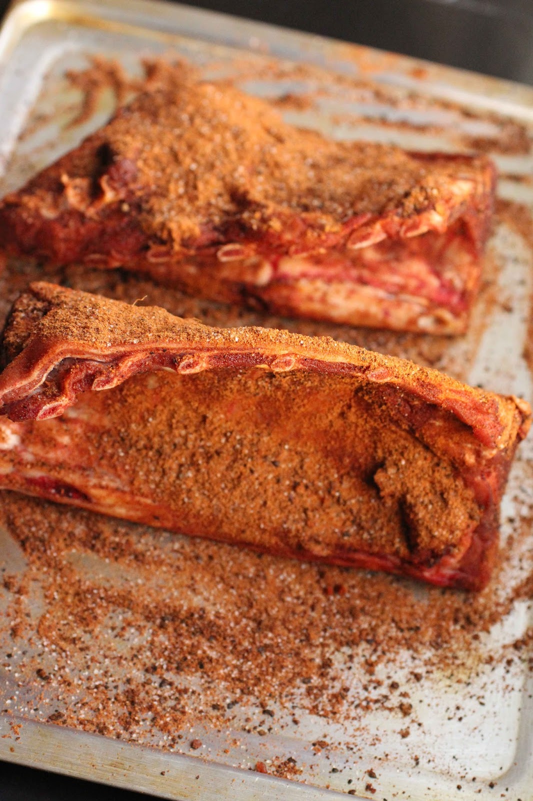 Un peu gay dans les coings...: Ribs d&amp;#39;agneau fumés au barbecue à l ...
