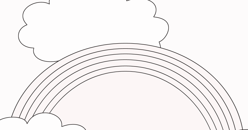 colorear y dibujar: pintar y colorear arco iris