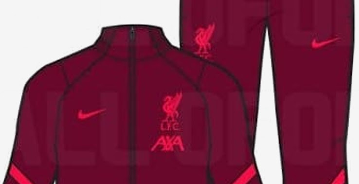 nike liverpool track jacket