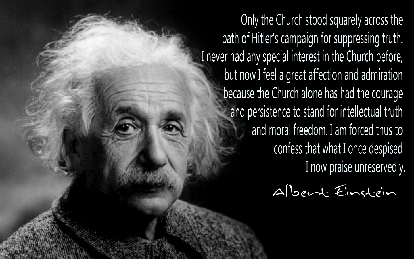 In Defense of the Church: Albert Hitler on the Catholic Church!