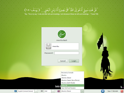 Tampilan Linux Sabily 11.04 - karyafikri.blogspot.com