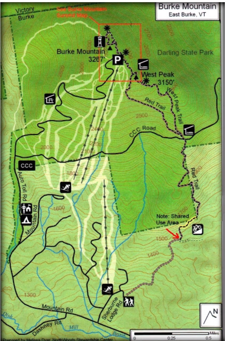 Katie Wanders Hiking Burke Mountain East Burke, Vermont