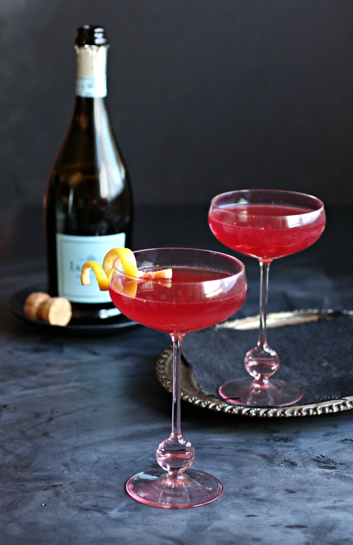 Hungry Couple Cherry Lemon Drop Prosecco Fizz